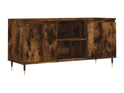 Smoked oak TV stand 104x35x50 cm engineered wood