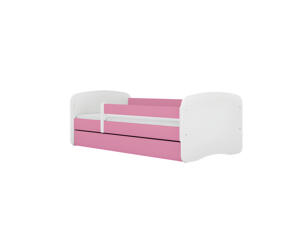 Vertchez bed, pink formula, without drawer, without mattress, 140/70