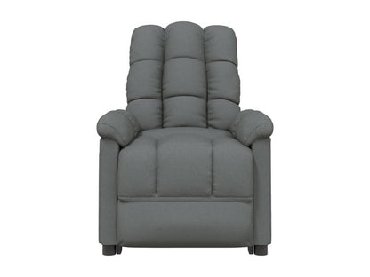 Dark Grey Fabric Reclining Armchair
