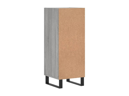 Meublita grey sideboard 34.5x34x90 cm Engineered wood