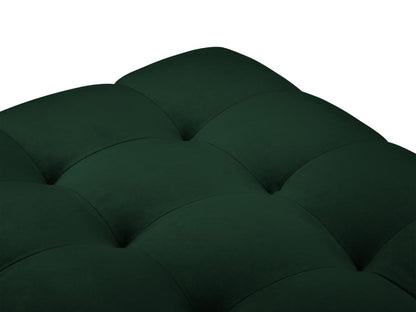 Meublita - Meublita 2-seater bench in bottle green velvet - 62x133x41cm