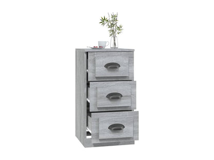 Meublita grey sideboard 36x35.5x67.5 cm engineered wood