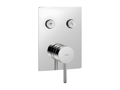 Meublita Y-shaped built-in shower column